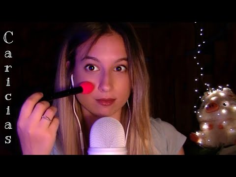 ASMR | Te acaricio con objetos rosas para que te duermas | 100% RELAJANTE | Pau ASMR