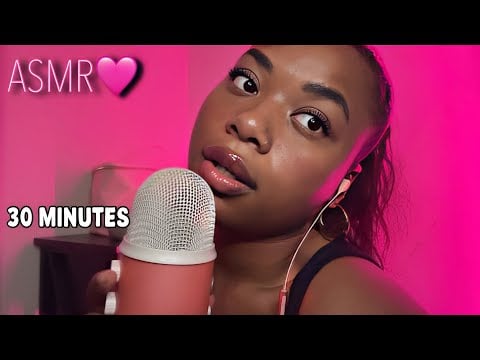 ASMR The BEST Mouth Sounds + Clicky Inaudible Whispers (300% sensitivity) 