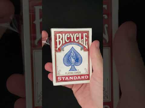 [ASMR] Unboxing a Deck of Cards #Shorts