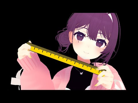 ASMR Measuring You With Soft Spoken "Mhm"'s