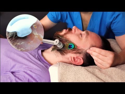 The BEST Professional Ear Cleaning with Visual Examination [ASMR]