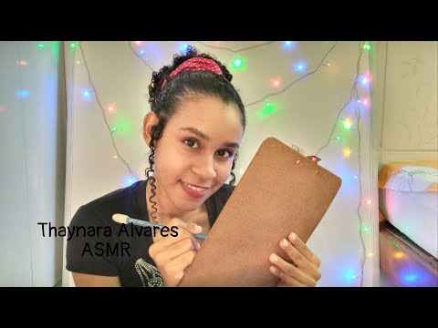 ASMR de perguntas pessoais: Relaxando e se Conectando com Você