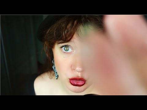 ASMR messy spit painting and cleaning your face ( no talking )