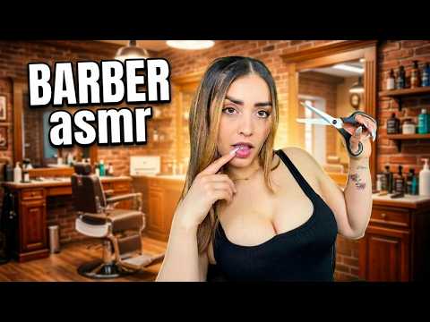 ASMR Cerré la puerta con llave de mi Barberia... 🫦