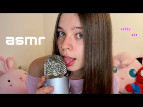 АСМР нежные звуки рта и липкий шёпот для твоего сна⊹˚. ♡