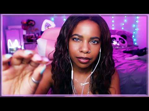 ASMR ✨ 1 HOUR of FACE TOUCHING  + SCRATCHING You While You Sleep 💜 (Soft Whispers)