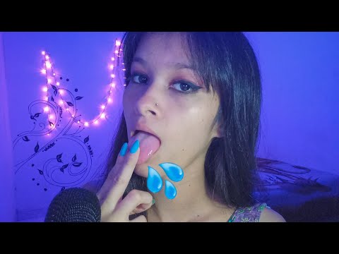 ASMR MAKEUP COM SONS DE BOCA MOLHADOS PRA VOCÊ SENTIR MUITOS ARREPIOS