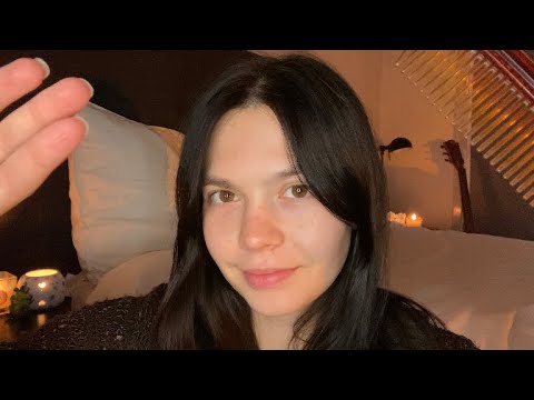 ASMR calming personal attention for stress relief | Gentle hair brushing 💤😴