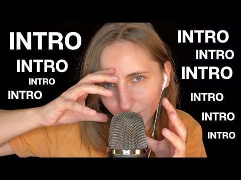 ASMR FR | Je répète mon intro plusieurs fois (ça berce 😴)