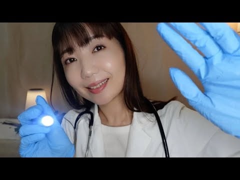 ASMR | Gentle Japanese Doctor Examines You with a Soothing Voice (English)