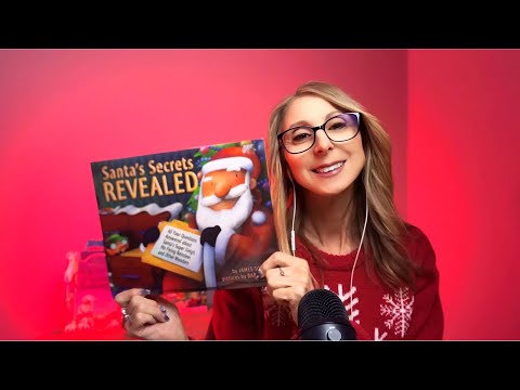 Christmas Bedtime Story ASMR 🎅 Cozy and Calm Whispered Holiday Reading to Help You Fall Asleep.