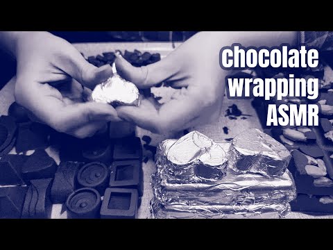 ANTI-ASMR? Wrapping homemade chocolate in tin foil (imho the most horrible sounds) worst rated asmr