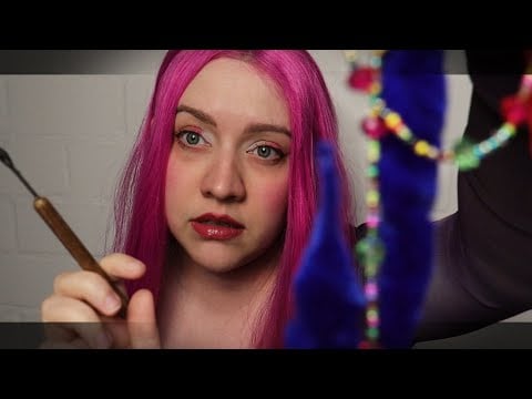 ASMR Starship Mechanic Fixes Your Android Core (Repairing, Plucking, Cleaning)