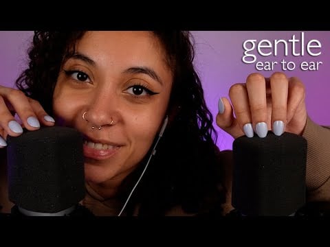 *EAR TO EAR* Gentle ASMR | Shhing, Repeating "It's Okay" "Go to Sleep" & More