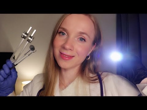 ASMR SUOMI Lääkärin Tarkastuksia Roleplay 👩‍⚕️🩺Doctor Roleplay