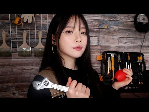 ASMR(Sub✔) 귀 수리는 저에게 맡기세요 /귀수리 상황극 (3DIO후시녹음) Ear repairman RP