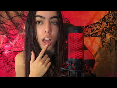 ASMR- MELHORANDO SUA DICÇÃO 👁👄👁