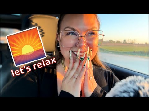 asmr/ a little life update @ sunrise🤗 (where am I going??)