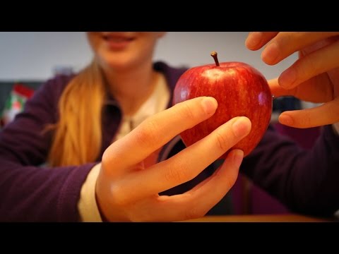 ASMR ♥ inTense Tingles Thursday: 3D Apple Tapping