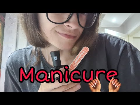 Asmr roleplay: Fazendo suas unhas