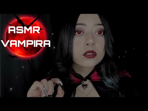 ASMR | 🧛🏻‍♀️ INSPECCIONANDO TU CUELLO A DETALLE | VAMPIRA POSESIVA…🧛🏻‍♀️🎃🖤 Especial de Maylloween 🎃