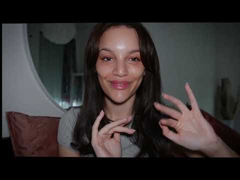 ASMR | Close up Face touching