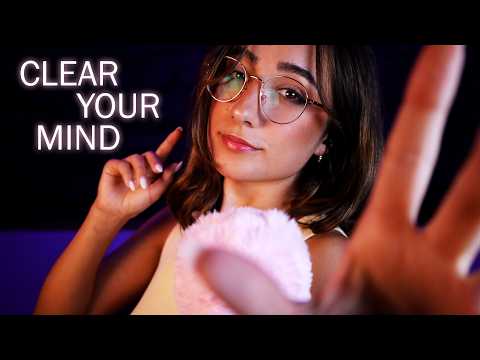 ASMR | Energy Reset & Deep Stress Relief 😴 (Guided Breathing, Soft Whispers, Mic Brushing, Plucking)