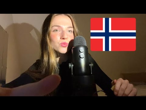 ASMR speaking norwegian🇳🇴