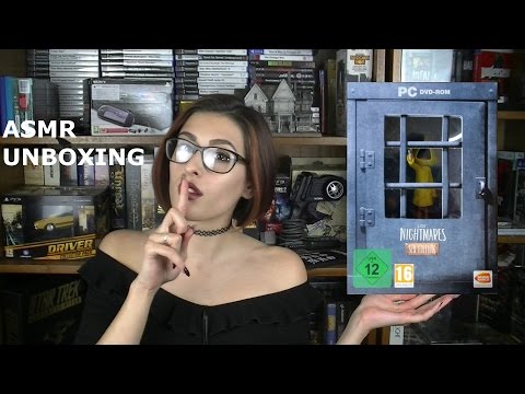 Little Nightmares SiX Edition ~ ASMR ~ Unboxing of The Collectors edition ~ Soft Talking