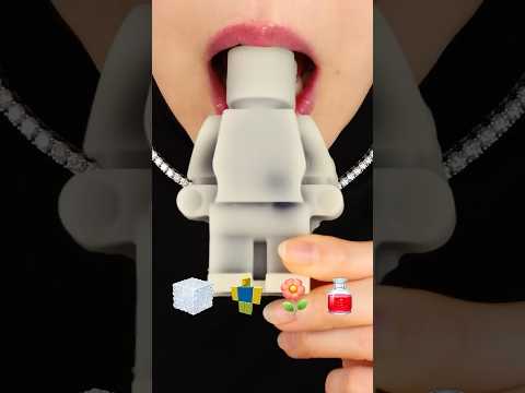 Emoji food ASMR Odd Jelly, Wax candy ASMR
