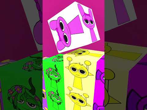 Sprunki Cubes Catch Each Other Forever — Perfect Loop 😳💫