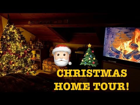 ASMR |🎄CHRISTMAS SPECIAL HOME TOUR! TINY AND COZY HOUSE!🥰❤️❤️❤️🎅🏻🎄