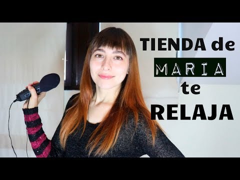 Role Play TIENDA DE MARÍA. ASMR en Español//In Spanish