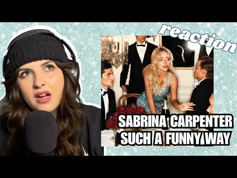 SUCH A FUNNY WAY 🖤 SABRINA CARPENTER REACTION