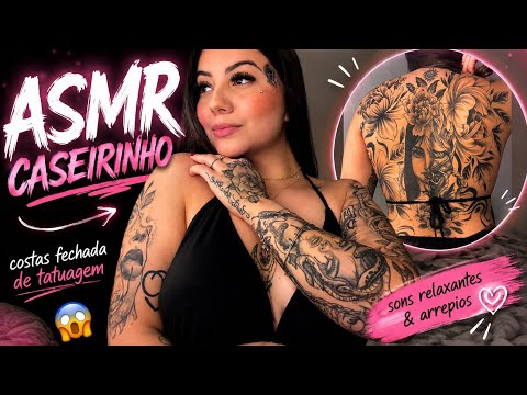 ASMR tour pelas minhas tatuagens