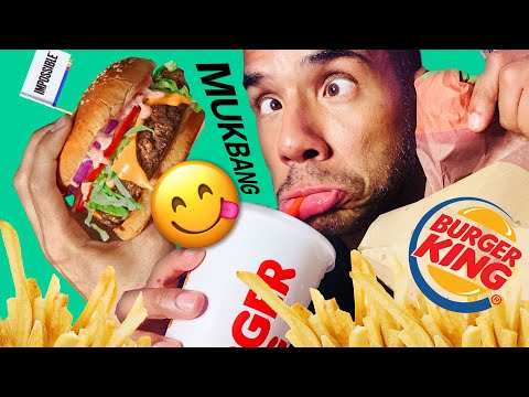 ASMR VEGAN MUKBANG 🍔 3