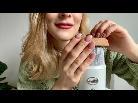 5 Minutes ASMR Cork Tapping. Tingly and soft triggers.🥰