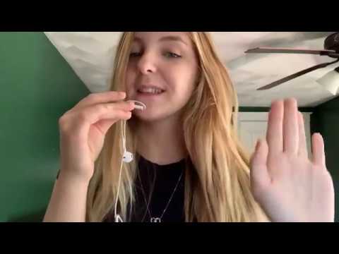 ASMR SUPER RELAXING WHISPERS AND GUM CHEWING