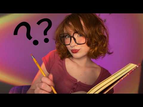 asmr asking you random personal questions 📝🧠❓
