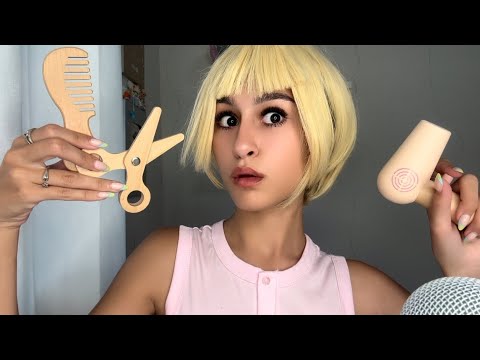 ASMR| Karen “FIXES” your HAIR?? *it turns out horrible*😟