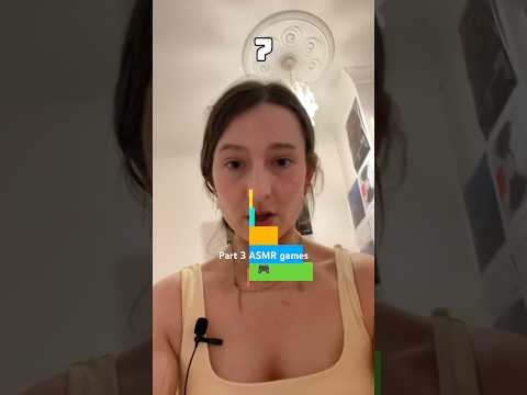 Taking these too seriously! #asmr #asmrtriggers