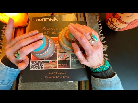 Looking at Hopi Pottery and Books | No Frills ASMR