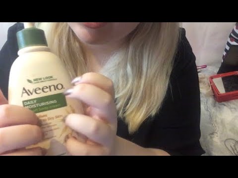 ASMR Sloppy Lotion Sounds (Whisper Ramble)