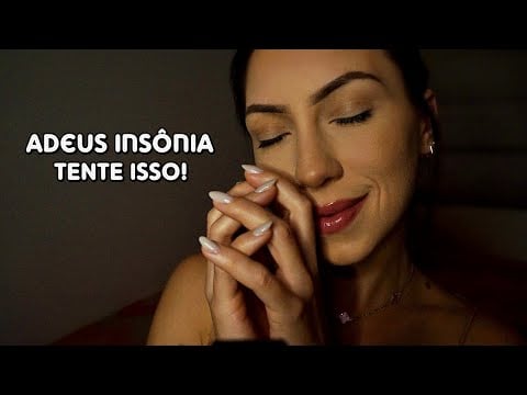 ASMR Insônia? TENTE ISSO! Você Não Vai Se Arrepender ✨ (Sussurros Calmos + Carinho no Rosto)