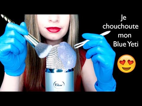 [ASMR français] Je chouchoute mon Blue Yeti - multidéclencheurs