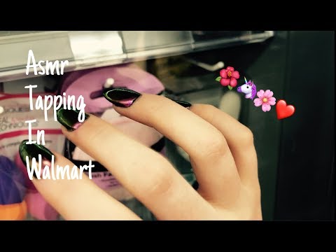 ASMR~ Tapping In Walmart...