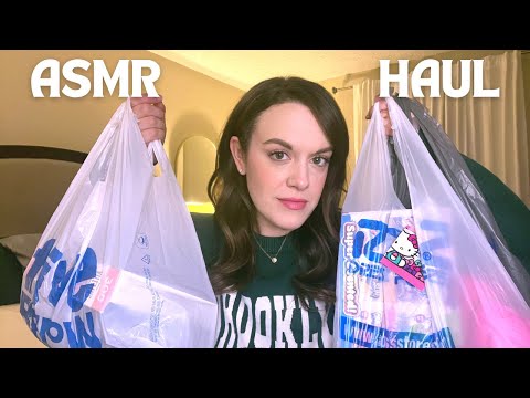 ASMR/Shopping Haul (Five Below, Walmart, & Ross Whispered)