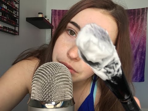 ASMR Foam on The Microphone