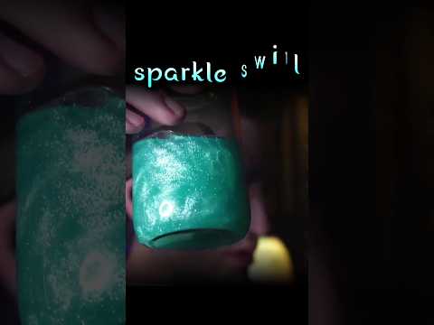 Sparkle Swirl #Glitter Water Jar #VisuslASMR & #MouthSounds #ASMR #SleepAid #Trippy #fyp