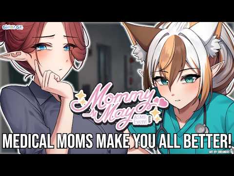 3DIO ASMR | Mommy May: Medical Matriarchs Take Care of you ft@deadlydesireeasmr❤️🤍❤️Audio Roleplay